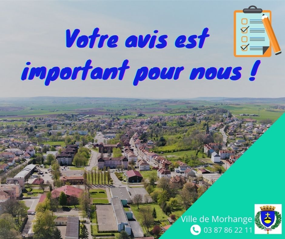 Enquête sur les espaces publics de Morhange.